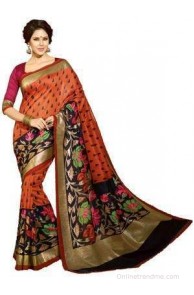 Vedantlifestyle Printed Fashion Silk Sari
